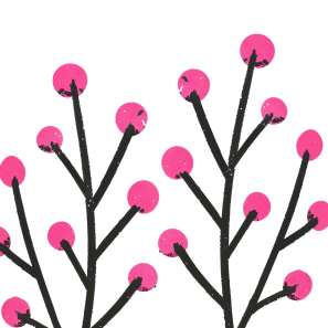 Branches fleuries roses pour décoration extérieure des jardins